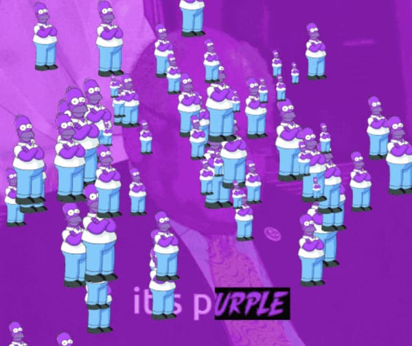 purple