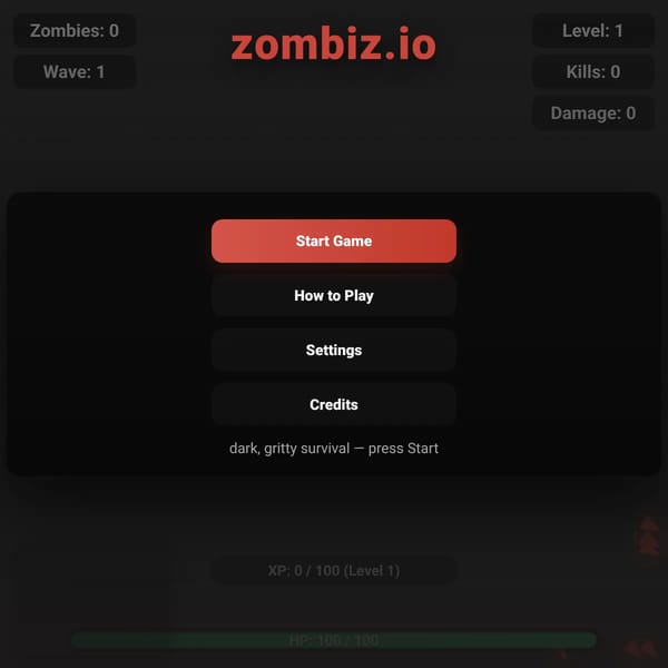 ZOMBIZ.IO [DEAD PROJECT]