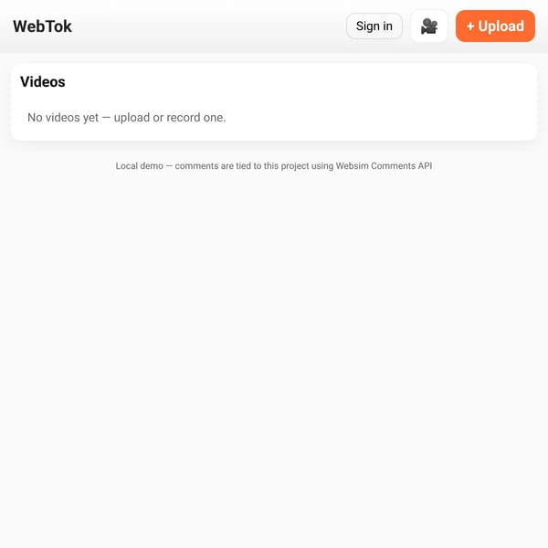 WebTok