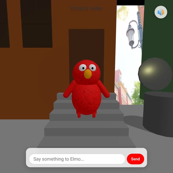It’s not that funny, Elmo!