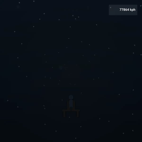 Get launched into the space because you sat on a weird chair