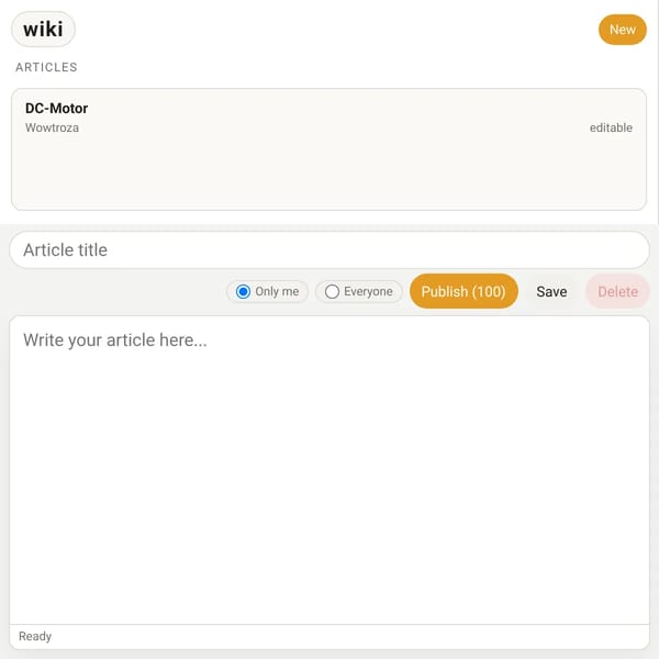 Websim Wiki