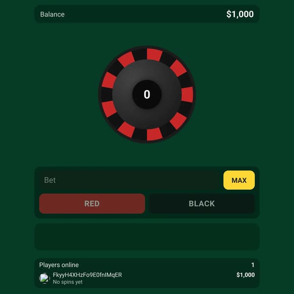 Roulette Simulator