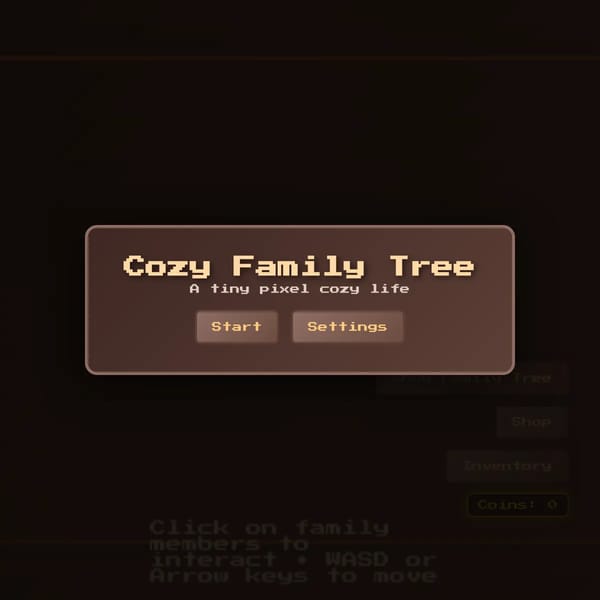 Cozy Family Tree - Pixel Game (Beta)