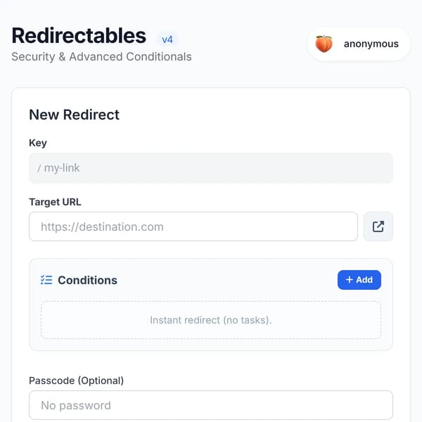 Redirectable