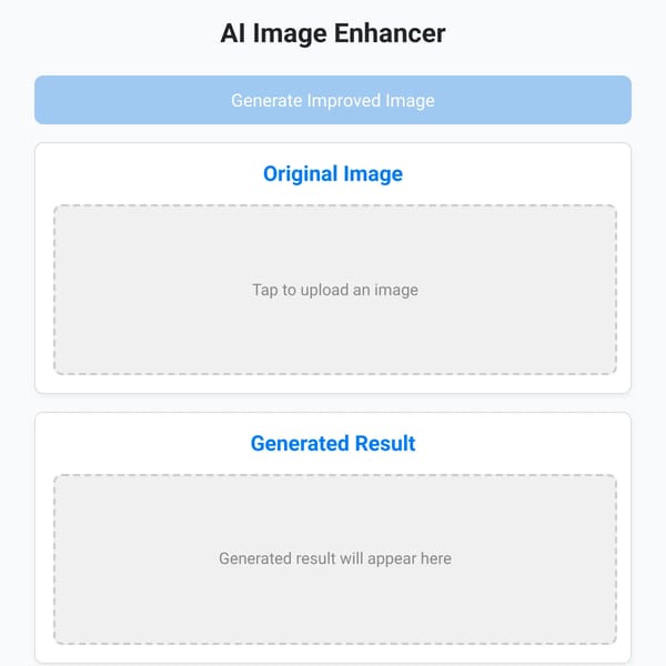 AI Image Enhancer
