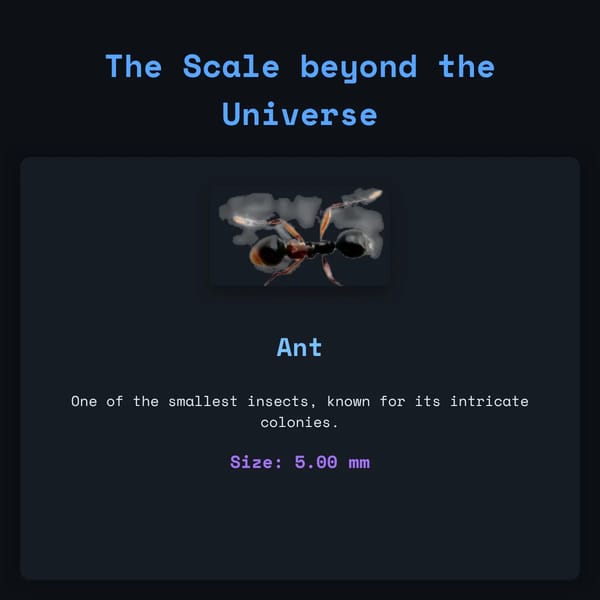 The Scale beyond the Universe