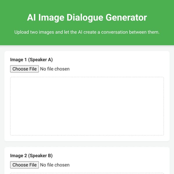 Image Dialogue Generator