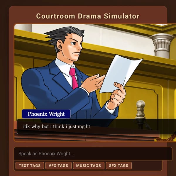 Courtroom Drama Simulator