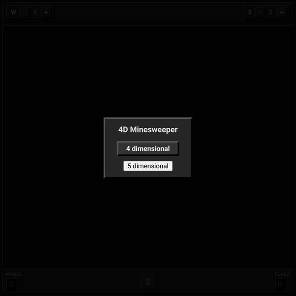 4D Minesweeper