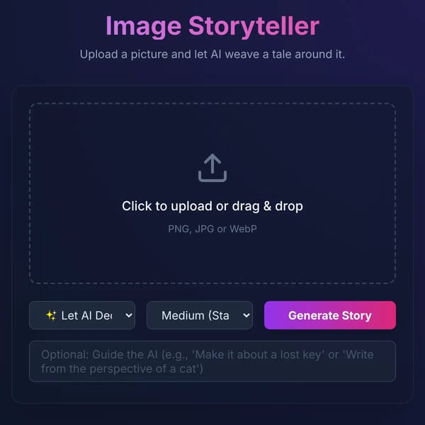 Image Storyteller AI