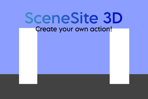 SceneSite 3D: Create your action!