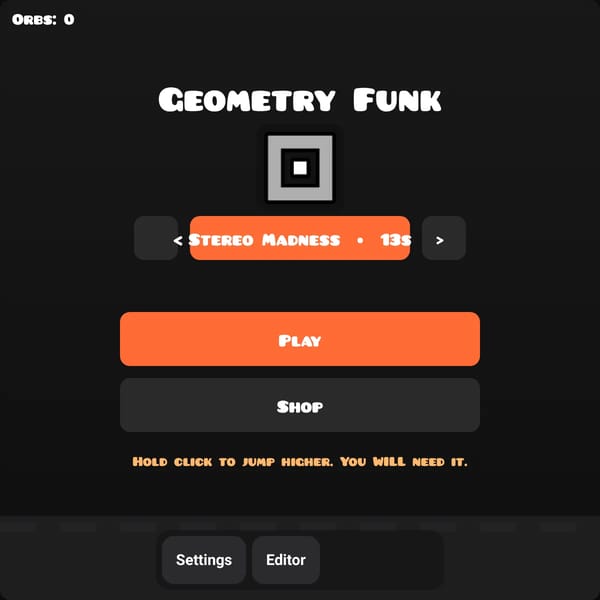 Geometry Dash Clone