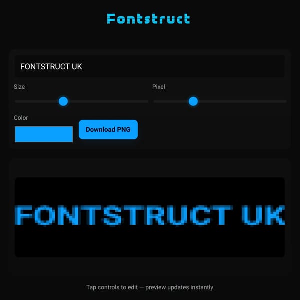 Fontstruct UK