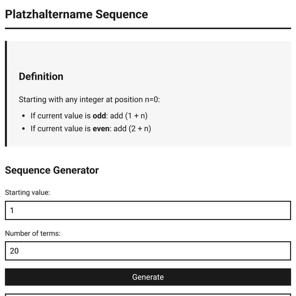 Platzhaltername Sequence Explorer