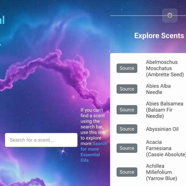 Essential Oil Explorer