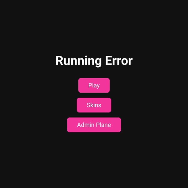 Runing error