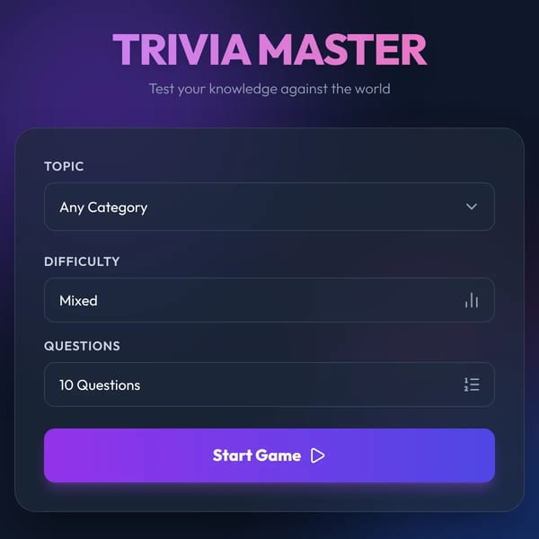 TRIVIA MASTER