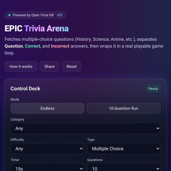 Trivia Arena