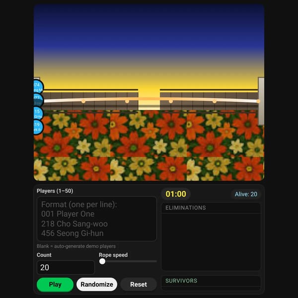 Squid Game Jumprope Simulator