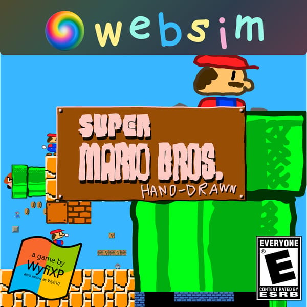 Super Mario Bros. Hand-drawn (ALHPA)