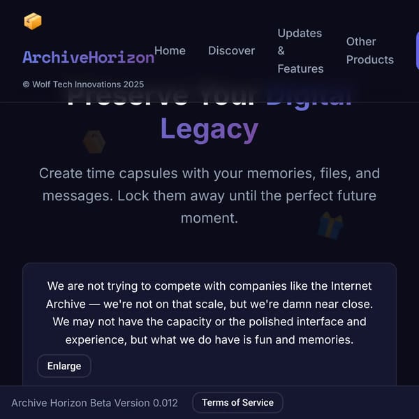 ArchiveX - Time Capsule Platform
