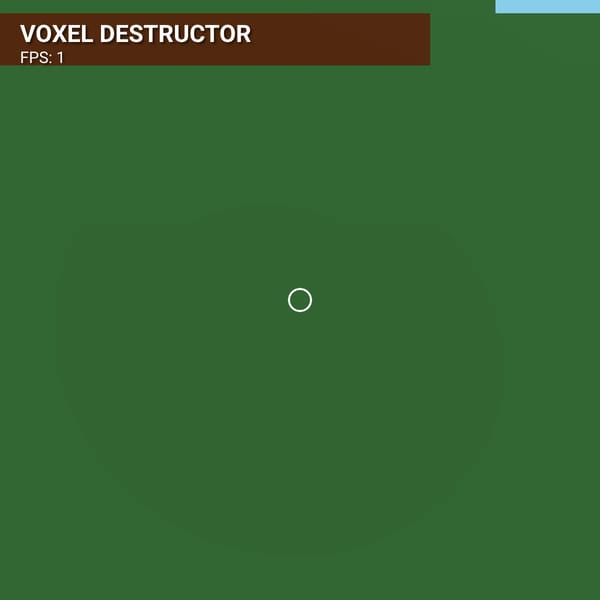 Voxel Destructor