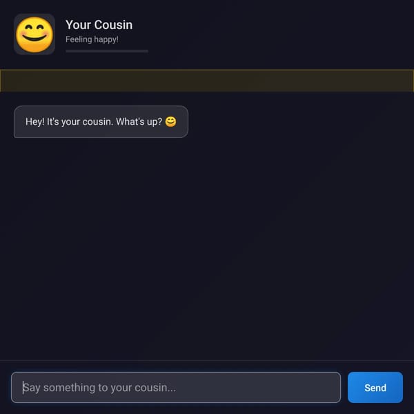Talk to Your Cousin