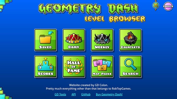 Geometry Dash Levels *HEAVY WIP*