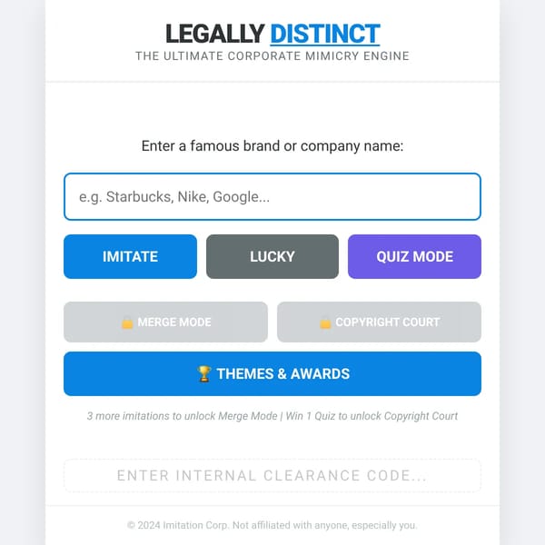 Legally Distinct