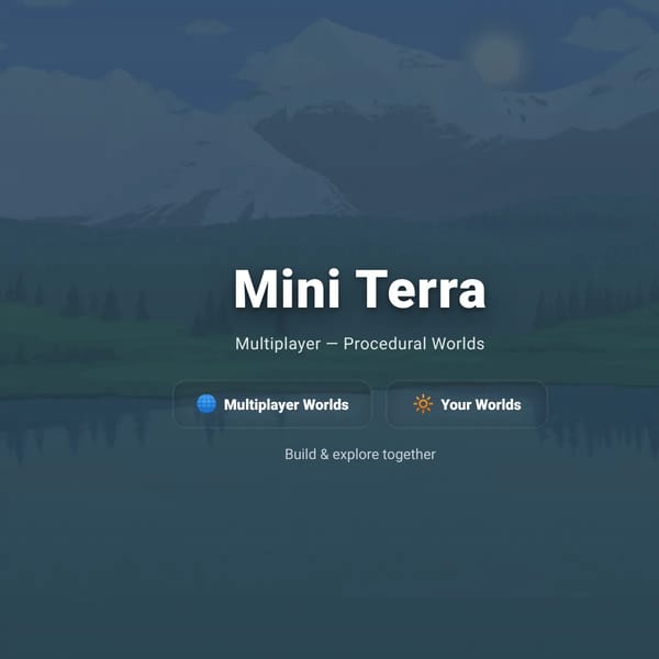 Mini Terra — Multiplayer
