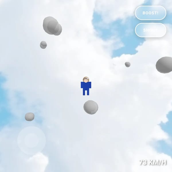 Flying Teen Hero