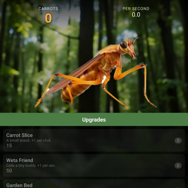 Giant Weta Clicker