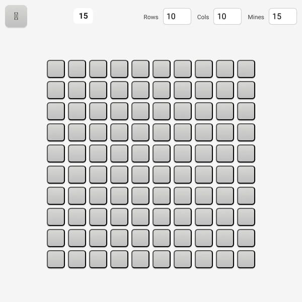 A Simple Minesweeper
