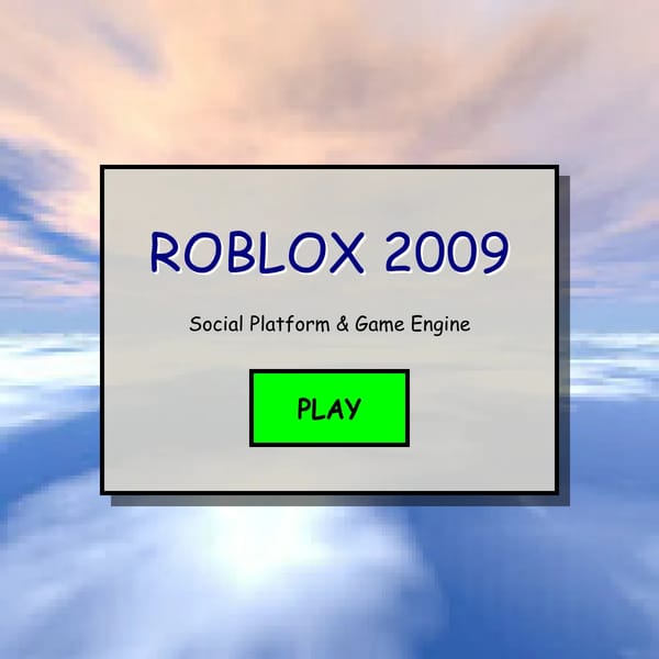 Roblox 2009 Client