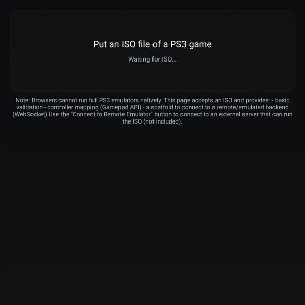 Playstation 3 emu [BETA]