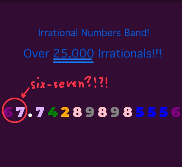 Irrational Numbers Band