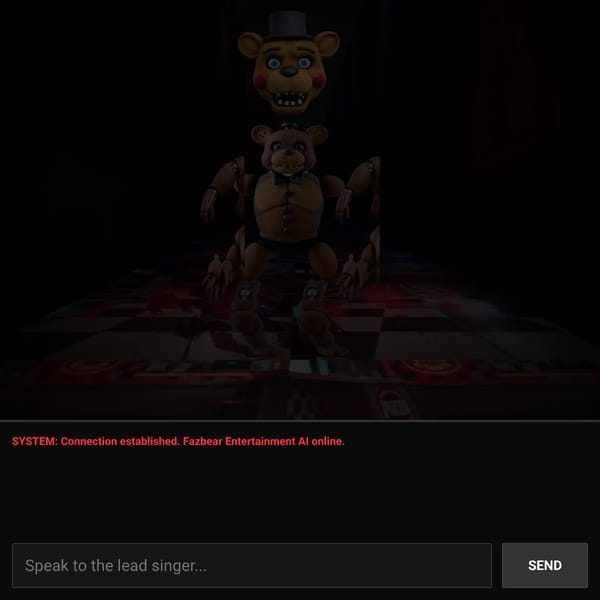 Freddy Fazbear AI