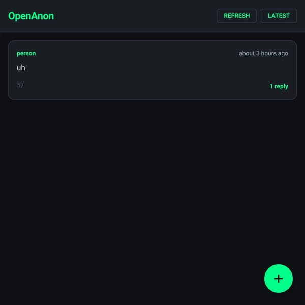OpenAnon
