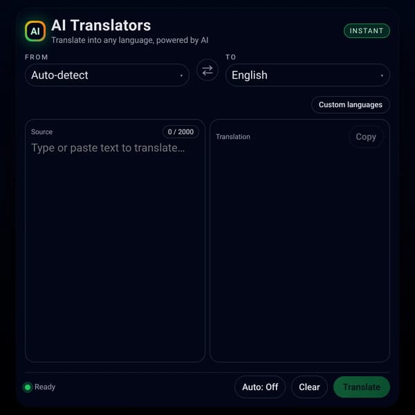 AI Translators