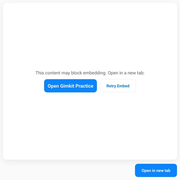 normal math (gimkit)