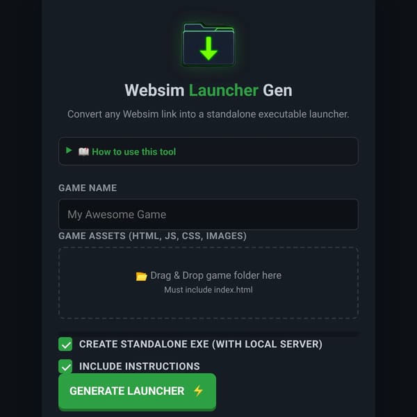 Download any websim game