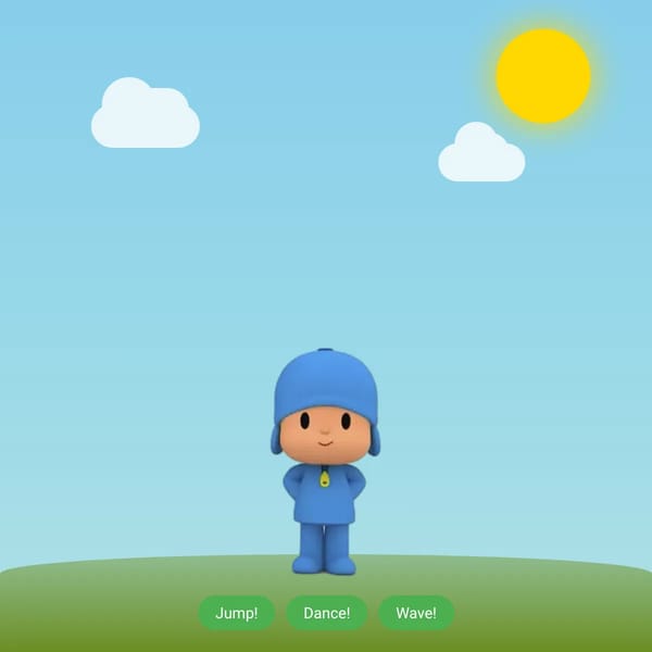 Pocoyo Standing