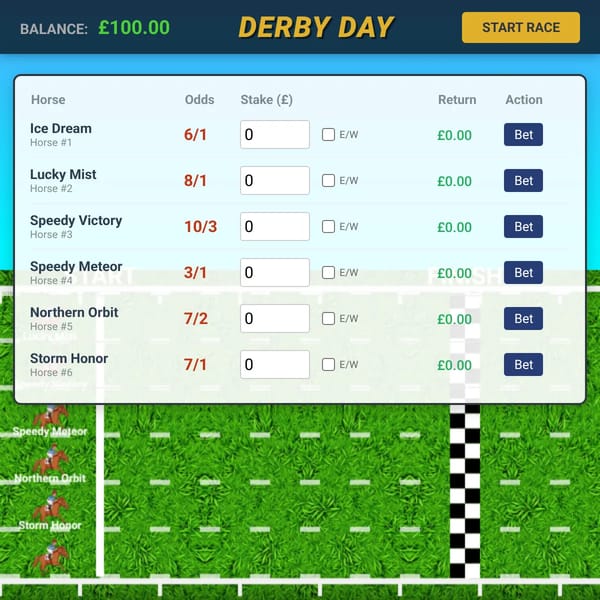 Derby Day - Horse Racing