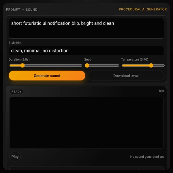 AI Sound Lab