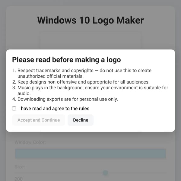 Windows 10 Logo Maker