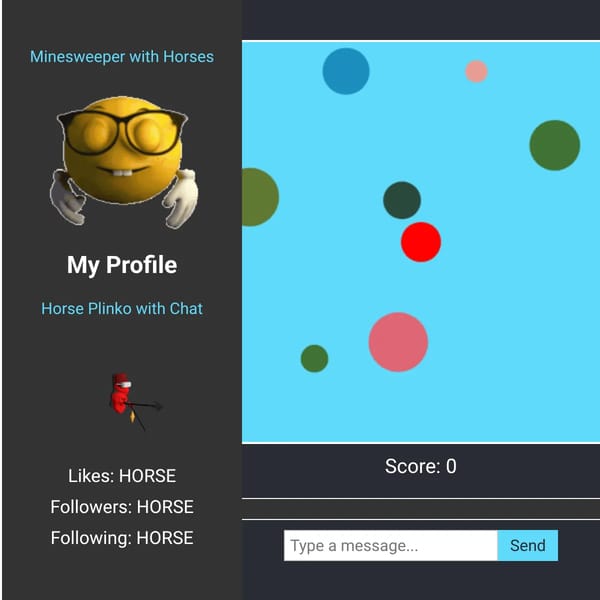 A game on my profile lol