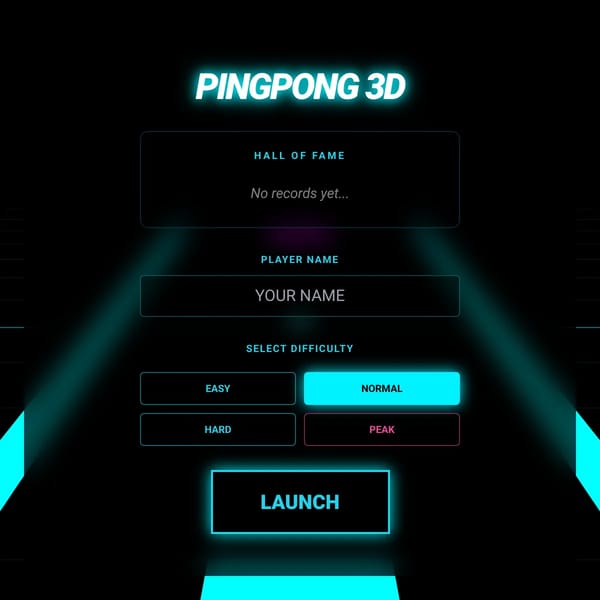 PingPong But 3d