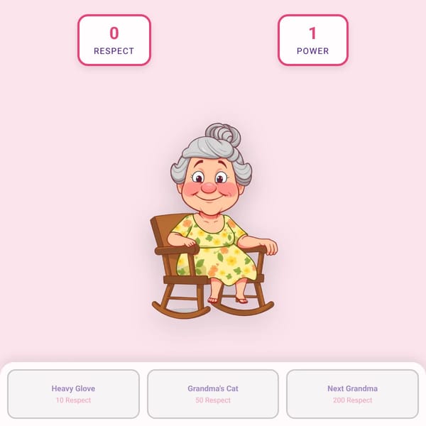 Slap Grandma Simulator