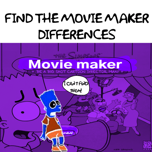 Simpsons Movie Maker... gone purple??!?!??!?!